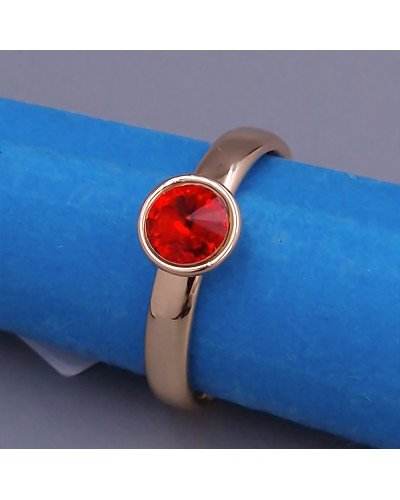 Каблучка XР. Позолота 18К. Камені: Swarovski. Є: 16р роз'єм