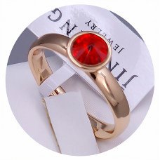 Каблучка XР. Позолота 18К. Камені: Swarovski. Є: 16р роз'єм