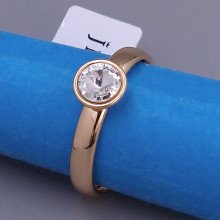 Каблучка XР. Позолота 18К. Камені: Swarovski. Є: 18р роз'єм