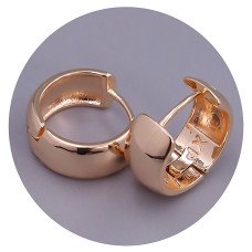 Сережки ХР M&L.Позолота 18К. Діаметр: 17 мм. Ширина: 8 мм.