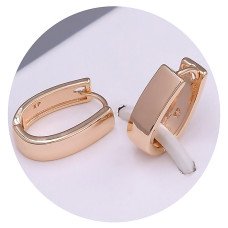 Сережки ХР M&L.Позолота 18К. Довжина: 17 мм. Ширина: 5 мм.