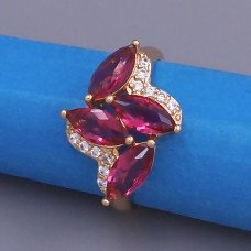 Каблучка XР. Позолота 18К. Камені: циркон. Є: 16р