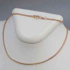 Ланцюжок XР. Позолота ЧВ. Довжина: 45 см. Ширина: 1 мм.