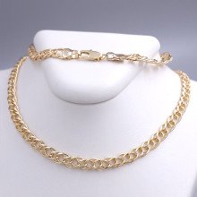 Ланцюжок XР. Позолота 18К. Довжина: 50.5 см. Ширина: 5 мм.