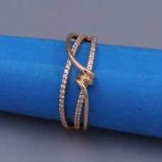 Каблучка XР. Позолота 18К. Камені: циркон. Є: 19р