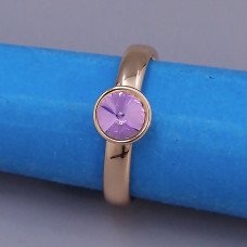 Каблучка XР. Позолота 18К. Камені: Swarovski. Є: 18р роз'єм