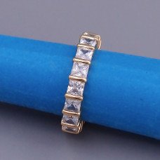 Каблучка XР. Позолота 18К. Камені: циркон. Є: 16р 17р 18р 19р 20р