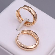 Сережки ХР M&L. Позолота 18К. Діаметр: 20 мм. Ширина: 5 мм.