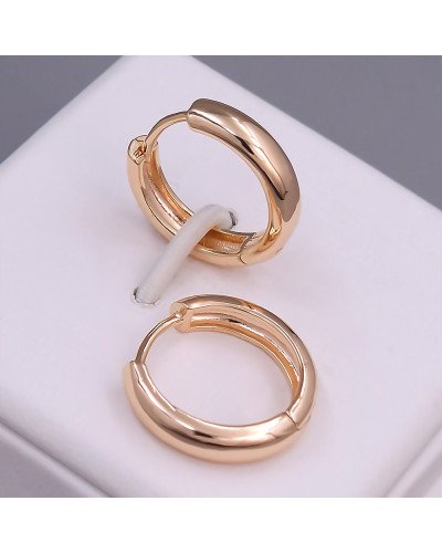 Сережки ХР M&L. Позолота 18К. Діаметр: 20 мм. Ширина: 5 мм.