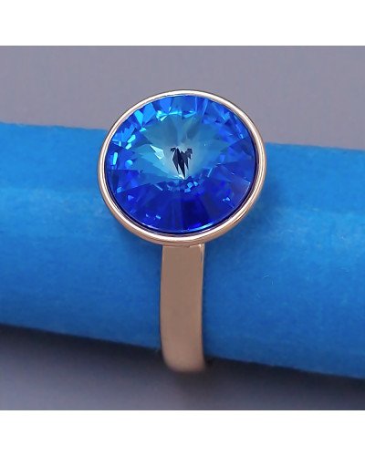 Каблучка XР. Позолота 18К. Камені: Swarovski. Є: 16р роз'єм