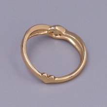Каблучка XР. Позолота 18К. Камені: циркон. Є: 19р