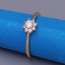 Каблучка XР. Позолота 18К. Камені: циркон. Є: 20р