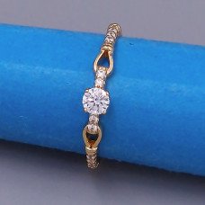 Каблучка ХР. Позолота 18К. Камені: білий циркон. Є: 19р