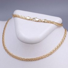 Ланцюжок XР. Позолота 18К. Довжина: 60 см. Ширина: 6 мм.