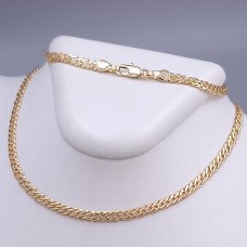 Ланцюжок XР. Позолота 18К. Довжина: 60 см. Ширина: 6 мм.