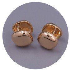 Сережки ХР. Позолота 18К. Довжина: 12 мм. Ширина: 10 мм.