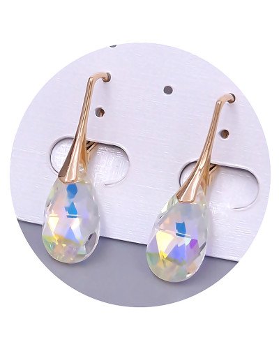Сережки XР. Позолота 18К. Камені: Swarovski бензинового кольору. Довжина: 30 мм. Ширина: 9 мм.