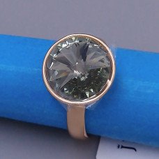 Каблучка XР. Позолота 18К. Камені: Swarovski. Є: 16р 18р роз'єм