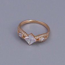 Каблучка XР. Позолота 18К. Камені: циркон. Є: 19р