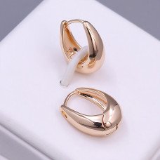 Сережки ХР M&L. Позолота 18К. Довжина: 18 мм. Ширина: 8 мм.