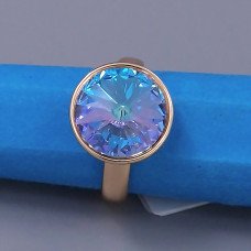 Каблучка XР. Позолота 18К. Камені: Swarovski. Є: 16р роз'єм