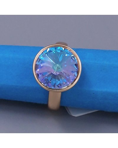 Каблучка XР. Позолота 18К. Камені: Swarovski. Є: 16р роз'єм