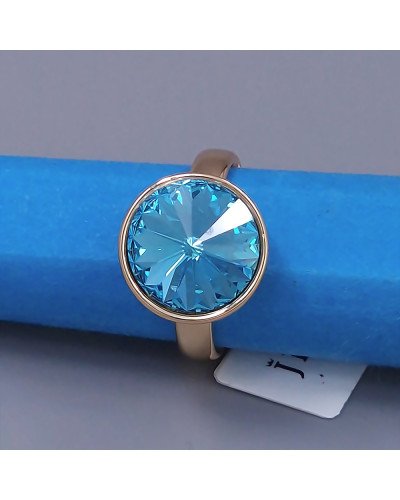 Каблучка XР. Позолота 18К. Камені: Swarovski. Є: 16р роз'єм