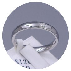 Каблучка Stainless Steel. Сталь. Родій. Камені: циркон. Є: 17р 18р 19р 20р