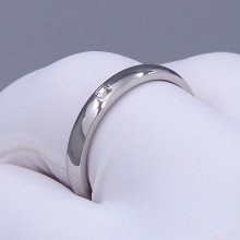 Каблучка Stainless Steel. Сталь. Родій. Камені: циркон. Є: 17р 18р 19р 20р