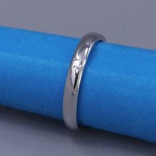 Каблучка Stainless Steel. Сталь. Родій. Камені: циркон. Є: 17р 18р 19р 20р