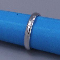 Каблучка Stainless Steel. Сталь. Родій. Камені: циркон. Є: 17р 18р 19р 20р