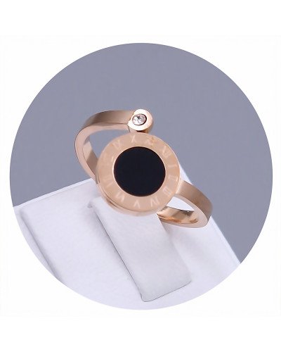 Каблучка Stainless Steel. Сталь. Позолота ЧВ. Є: 18р