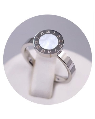 Каблучка Stainless Steel. Сталь. Родій. Є: 17р 18р 19р