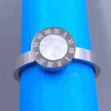 Каблучка Stainless Steel. Сталь. Родій. Є: 17р 18р 19р