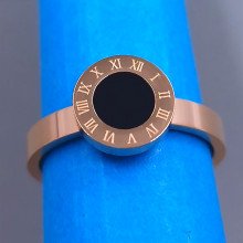 Каблучка Stainless Steel. Сталь. Позолота ЧВ. Є: 17р 18р 19р