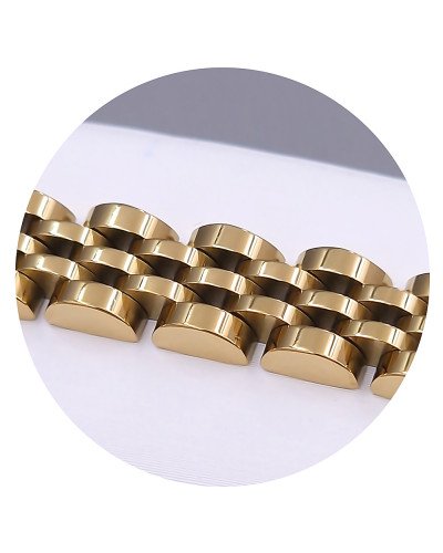 Браслет Stainless Steel. Сталь. Позолота. Довжина: 21 см. Ширина: 8 мм.