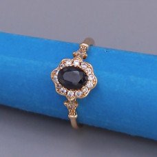 Каблучка XР. Позолота 18К. Камені: циркон. Є: 19р