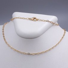 Ланцюжок XР. Позолота 18К. Довжина: 50 см. Ширина: 2 мм.