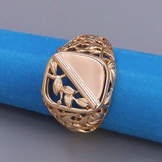 Печатка XР. Позолота 18К. Ширина: 16 мм. Є: 17р 19р 20р 21р