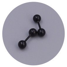 Сережки Stainless Steel. Сталь. Довжина: 16 мм. Ширина: 5 мм.
