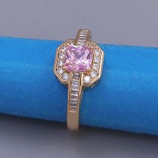 Каблучка XР. Позолота 18К. Камені: циркон. Є: 19р 20р