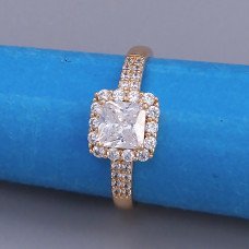 Каблучка XР. Позолота 18К. Камені: циркон. Є: 19р