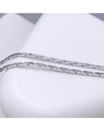 Ланцюжок із кулонами Stainless Steel. Сталь. Родій. Довжина: 45.5-50.5 см