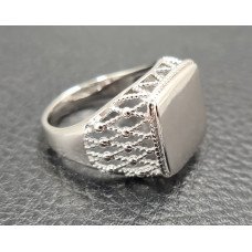 Печатка ХР. Родій. Ширина: 15 мм. Є: 21р 22р 23р 24р 24