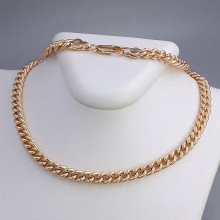 Ланцюжок XР. Позолота 18К. Довжина: 60 см. Ширина: 5 мм.