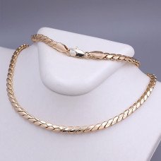 Ланцюжок XР. Позолота 18К. Довжина: 60 см. Ширина: 4 мм.