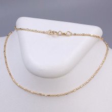 Ланцюжок XР. Позолота 18К. Довжина: 45 см. Ширина: 1 мм.