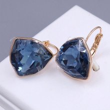 Сережки XР. Позолота 18К. Камені: Swarovski. Довжина: 20 мм. Ширина: 18 мм.