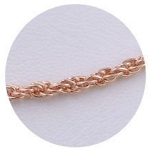 Ланцюжок TSATSA. Мед. золото ЧВ. Довжина: 58.5 см. Ширина: 3 мм