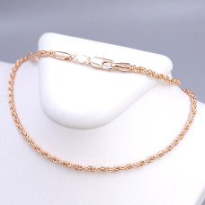 Ланцюжок TSATSA. Мед. золото ЧВ. Довжина: 58.5 см. Ширина: 3 мм
